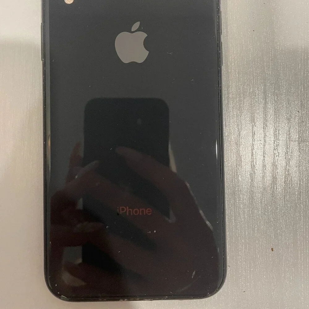 iPhone XR 64GB Black Cracked Screen LCD Issue Untested For Parts/Repair